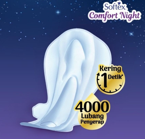 Ini Dia Beberapa Keunggulan Dari Softex Comfort Night 36cm 12 Pads